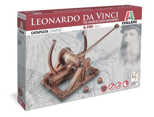 [ ITA-3105S ] Italeri Leonardo Da Vinci Catapult