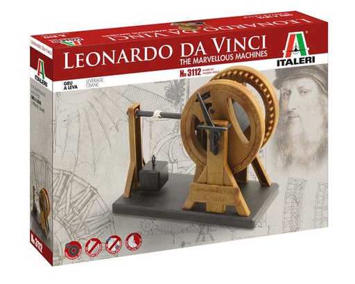 [ ITA-3112S ] Italeri Leonardo Da Vinci Leverage Crane