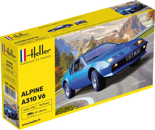 [ HE80146 ] Heller Alpine 310V6  1/43