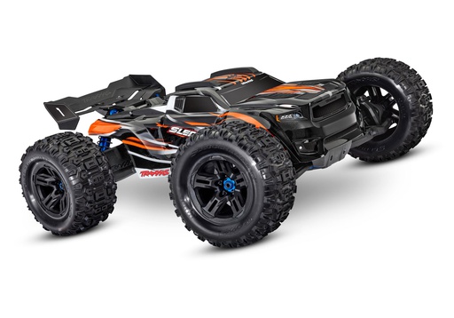 [ TRX-95076-4ORNG ] Traxxas Sledge 1/8 4WD Brushless Monster Truck RTR TSM 2.4Ghz - ORANGE - TRX95076-4ORNG 
