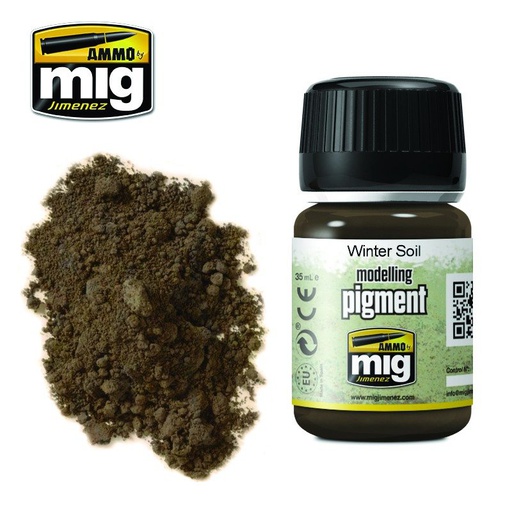 [ MIG3029 ] Mig Modelling Pigment Winter Soil 35ml