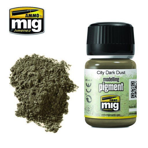 [ MIG3028 ] Mig Modelling Pigment City Dark Dust 35ml