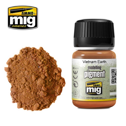 [ MIG3022 ] Mig Modelling Pigment Vietnam Earth 35ml