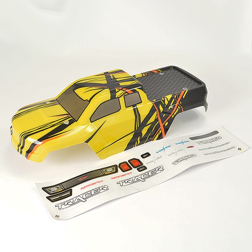 [ FTX9792 ] FTX TRACER TRUCK BODY & DECAL - YELLOW OPTION