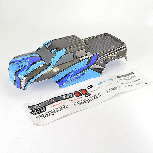 [ FTX9740 ] FTX TRACER MONSTER TRUCK BODY &amp; DECAL - BLUE