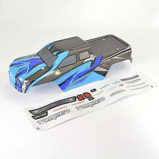 [ FTX9740 ] FTX TRACER MONSTER TRUCK BODY & DECAL - BLUE