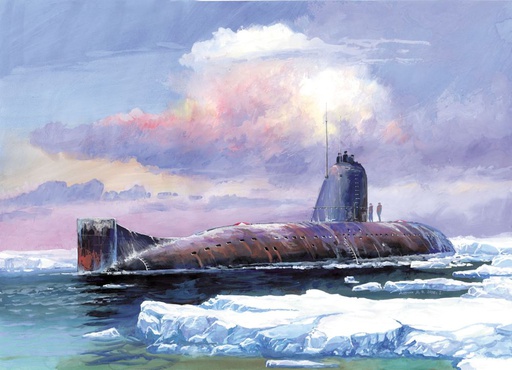 [ ZVE9035 ] Zvezda November Class Nuclear Submarine K-3 1/350