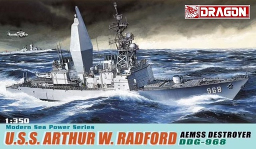 [ DRA1018 ] Dragon U.S.S. Arthur W. Radford AEMSS Destroyer DDG-968 1/350