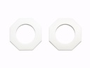 [ T22045 ] Tamiya TD4 Slipper clutch pads  (white) 2pcs