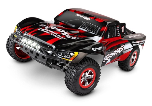 [ TRX-58034-61RED ] Traxxas Slash TQ 2.4 GHz LED lights (incl. battery/charger) - Red TRX58034-61RED