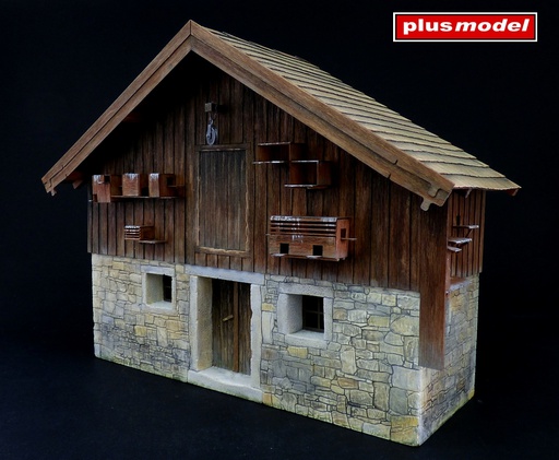 [ PLUSMODEL487 ] Plusmodel Farmhouse 1/35