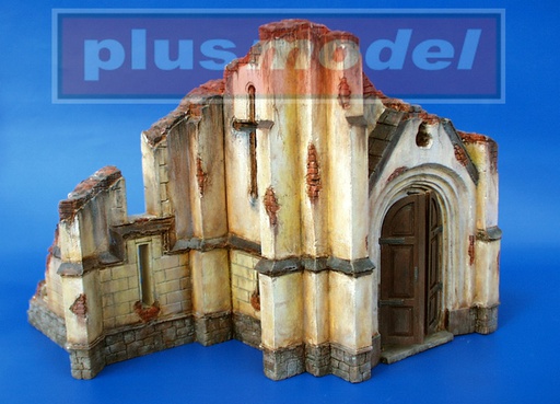 [ PLUSMODEL006 ] Plusmodel Church Ruins 1/35