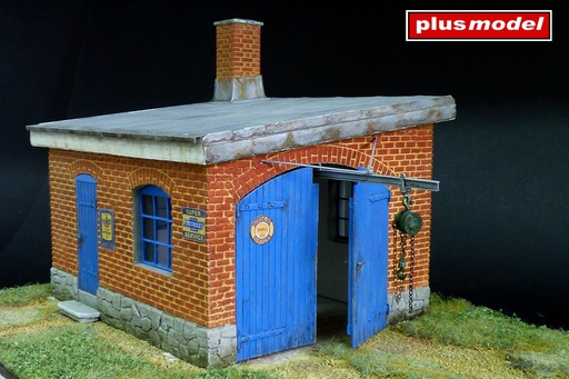 [ PLUSMODEL299 ] Plusmodel Garage 1/35