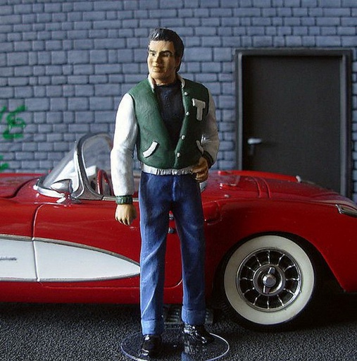 [ SP-TMF24056 ] Figure "Curtis" 1/24 unpainted (Resin)