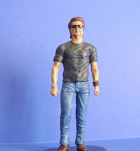 [ SP-TMF24016 ] Figure &quot;Stuntman Mike&quot; 1/24 unpainted (Resin)