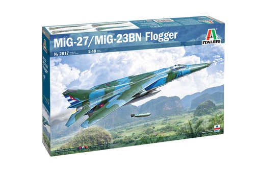 [ ITA-2817 ] Italeri Mig-27/Mig-23BN Flogger 1/48