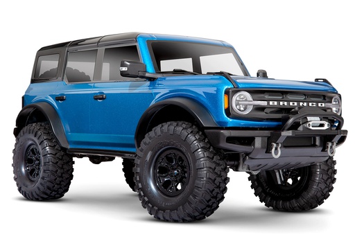 [ TRX-92076-4VBLU ] Traxxas TRX-4 2021 Ford Bronco Crawler RTR - Velocity Blue - TRX92076-4VBLU