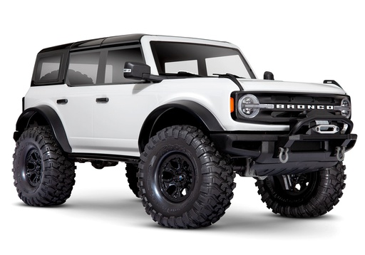 [ TRX-92076-4WHT ] Traxxas TRX-4 2021 Ford Bronco Crawler RTR - White - TRX92076-4WHT