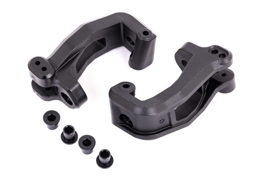 [ TRX-9532 ] Traxxas  Caster blocks (c-hub), left & right/ kingpin bushings (4)  TRX9532
