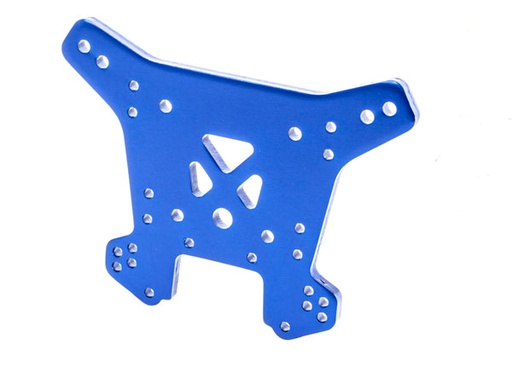 [ TRX-9538 ] Traxxas Shock tower, rear, 6061-T6 aluminum (blue-anodized) TRX9538