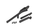 [ TRX-9521 ] Traxxas  Chassis braces (rear (1), rear tower (2))/ 4x15 CCS (2) TRX9521