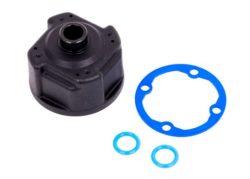 [ TRX-9581 ] Traxxas  Carrier, differential/ differential bushing (metal)/ o-rings (2)/ ring gear gasket TRX9581