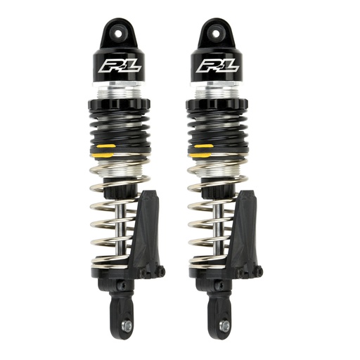 [ PR6364-00 ] Proline PowerStroke Shocks, Front &amp; Rear (2): Traxxas MAXX