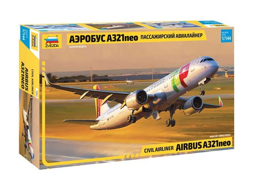 [ ZVE7043 ] Zvezda civil airliner airbus A321NEO