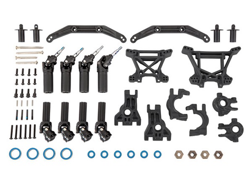 [ TRX-9080 ] Traxxas Outer Driveline & Suspension Upgrade Kit - Black -TRX9080