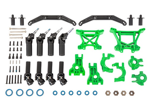 [ TRX-9080G ] Traxxas Outer Driveline &amp; Suspension Upgrade Kit - Green -TRX9080G