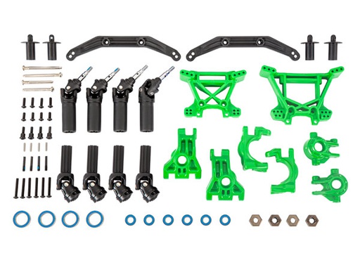[ TRX-9080G ] Traxxas Outer Driveline & Suspension Upgrade Kit - Green -TRX9080G