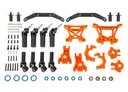 [ TRX-9080R ] Traxxas Outer Driveline & Suspension Upgrade Kit - Red -TRX9080R