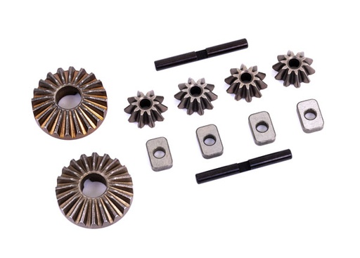 [ TRX-9582 ] Traxxas  Gear set, differential (output gears (2)/ spider gears (4)/ spider gear shafts (2)/ spacers (4)) TRX9582