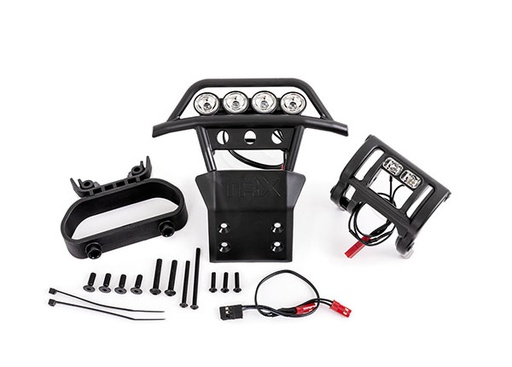 [ TRX-3694 ] Traxxas LED light set, complete (includes front and rear bumpers with LED lights &amp; BEC Y-harness) (fits 2WD Stampede®) TRX3694