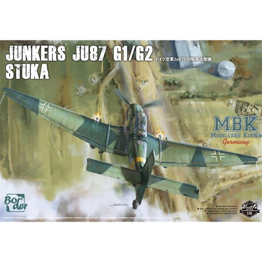 [ BORDERBF-002 ] Border model Junkers JU87 G1/G2 stuka
