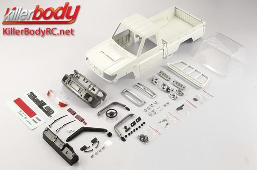 [ KBD48601 ] Killerbody Toyota Land Cruiser 70 1/10 Hard body kit white (fits TRX-4 chassis)