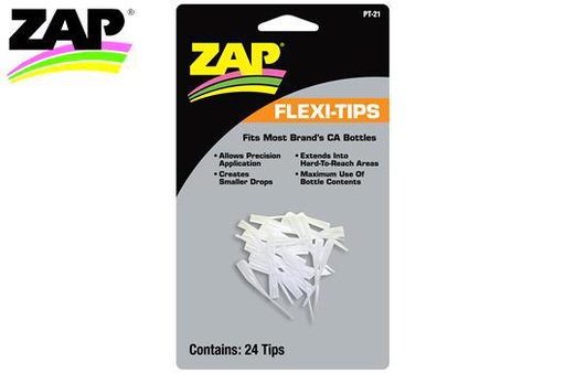 [ PT21 ] Zap Flexi-Tips (24st)