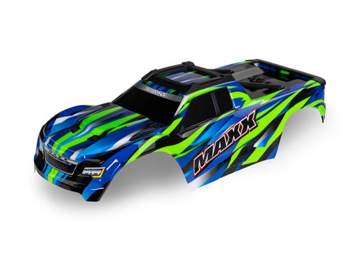 [ TRX-8918G ] Traxxas  Body, Maxx®, green (painted, decals applied) (fits Maxx® with extended chassis (352mm wheelbase)) trx8918G