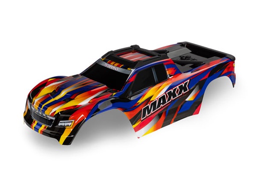 [ TRX-8918P ] Traxxas Body, Maxx®, yellow (painted, decals applied) (fits Maxx® with extended chassis (352mm wheelbase)) trx8918p