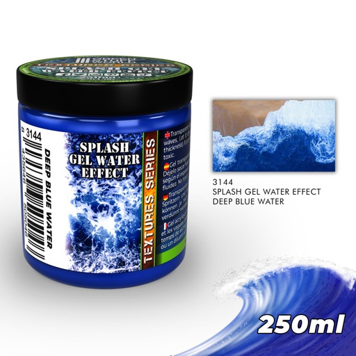 [ GSW3144 ] Green Stuff World Splash Gel Water Effect Deep Blue 250ml