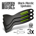 [ GSW3097 ] Green stuff world Black Plastic Spatulas - 3D printer