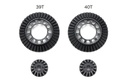[ T51704 ] Tamiya Ring gear set (39T,40T) for XV-02/TT-02