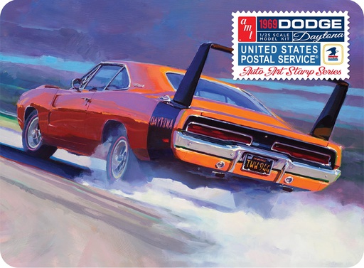 [ AMT1232 ] AMT Dodge Charger Daytona USPS 1969 1/25