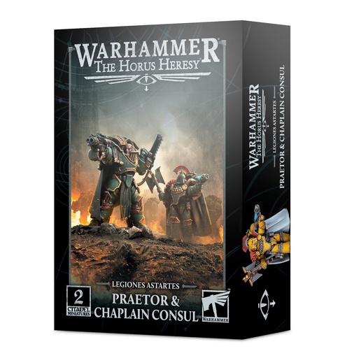[ GW31-08 ] LEGIONES ASTARTES: PRAETOR & CHAPLAIN CONSUL