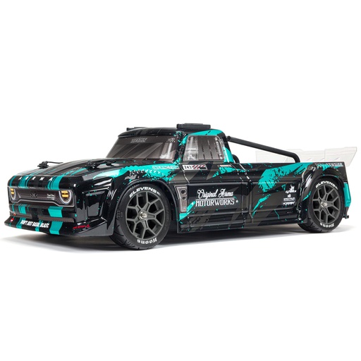 [ ARA4315V3T2 ] INFRACTION 4x4 3S BLX 1/8 Resto-Mod Truck Black/Teal