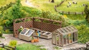 [ NO66805 ] Noch Lasergesneden decoratieset "In de tuin"