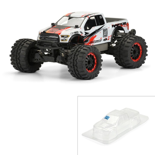 [ PR3470-00 ] Proline 1/10 2017 Ford F-150 Raptor Clear Body: Stampede