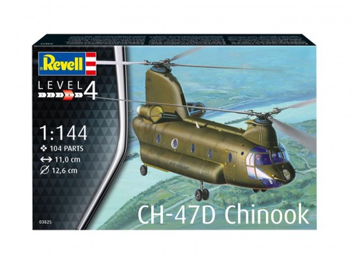 [ RE03825 ] Revell CH-47D Chinook 1/144