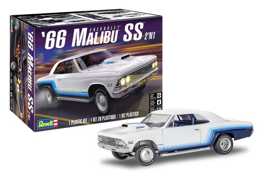 [ RE14520 ] Revell '66 Malibu SS 2'in1 1/24