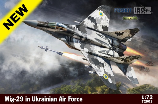 [ IBG72901 ] IBG MIG-29 in Ukrainian Air Force 1/72
